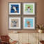 «Playful Nature», ensemble de 4 impressions sur toile encadrées-1525193666-1525193669