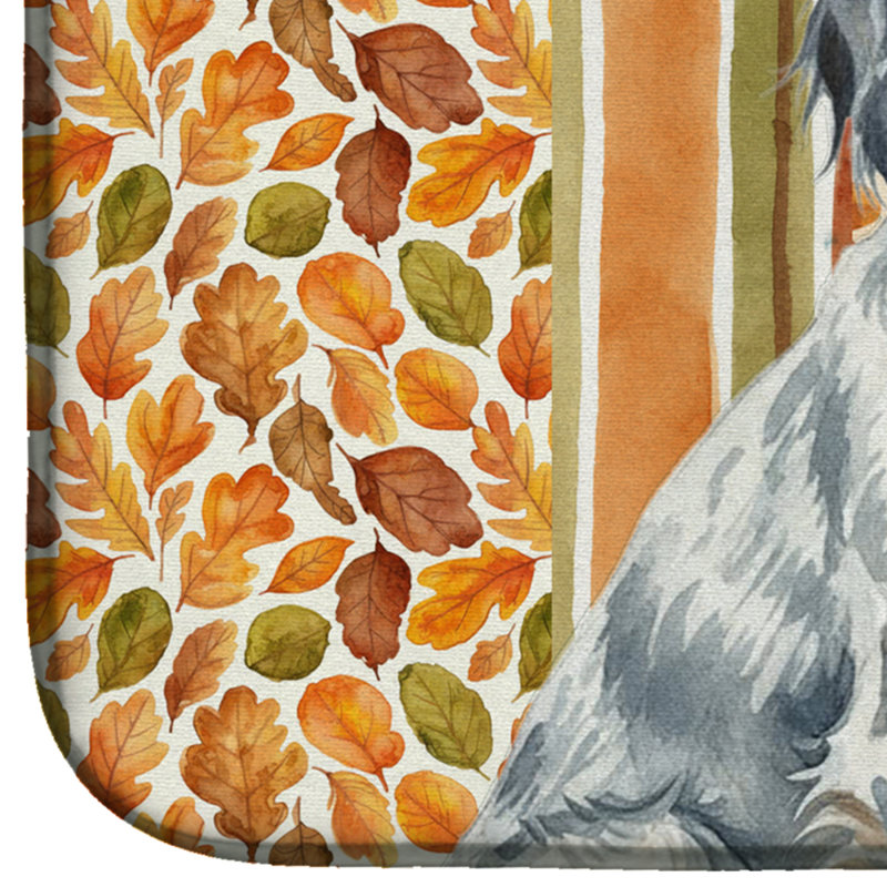 Tapis de séchage Blue Belton English Setter Heirloom