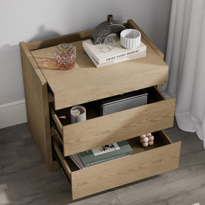 66cm W Bedside Table