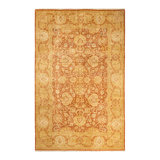 Classic One-of-a-Kind 6' 1" X 9' 5" Hand Knotted Area Rug