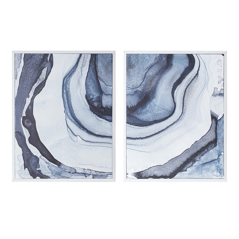 Diptych 2-Piece Framed Canvas Wall Art Set