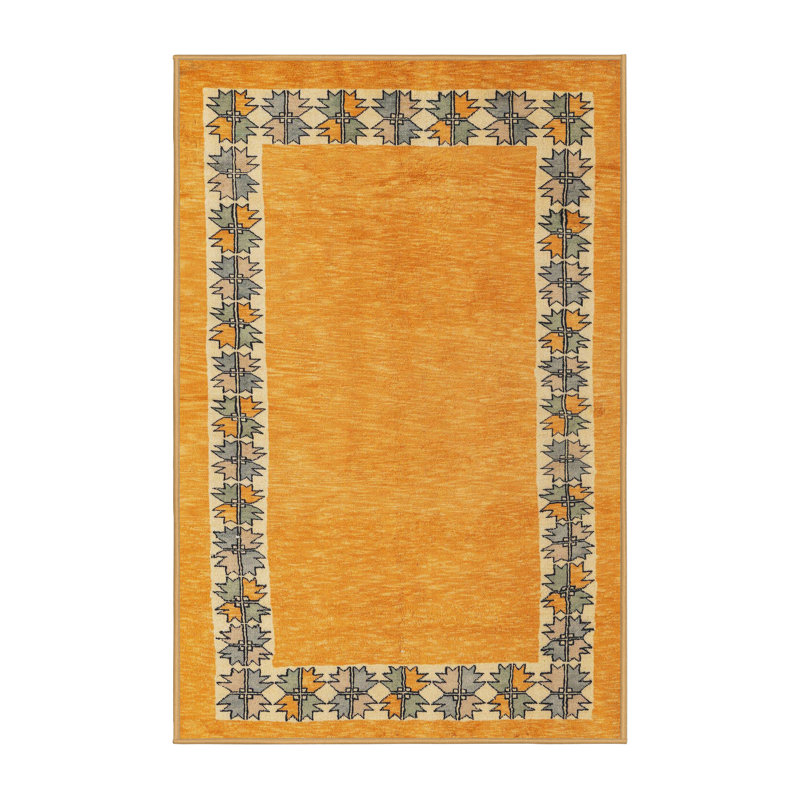 Abstract Indoor Rug, Rectangle 7' x 9'