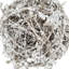 D4.5 "feuille glacée / boule de brindilles, boules suspendues décoratives pour décoration de fêtes, ensemble de 4