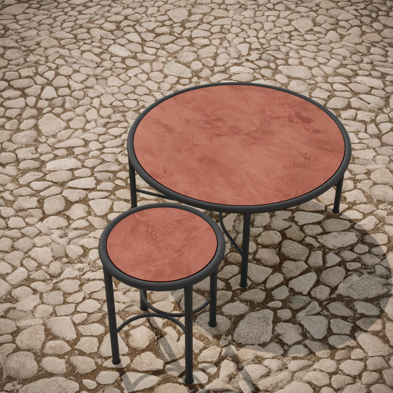 Athens Side Table - Dekton Top, Umber