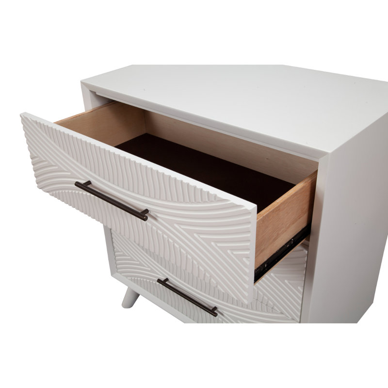 Petit coffre Tranquility, blanc