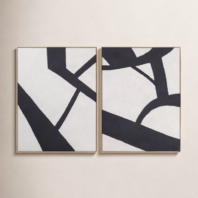 Lucero "Abstract" 2-Piece Canvas Print