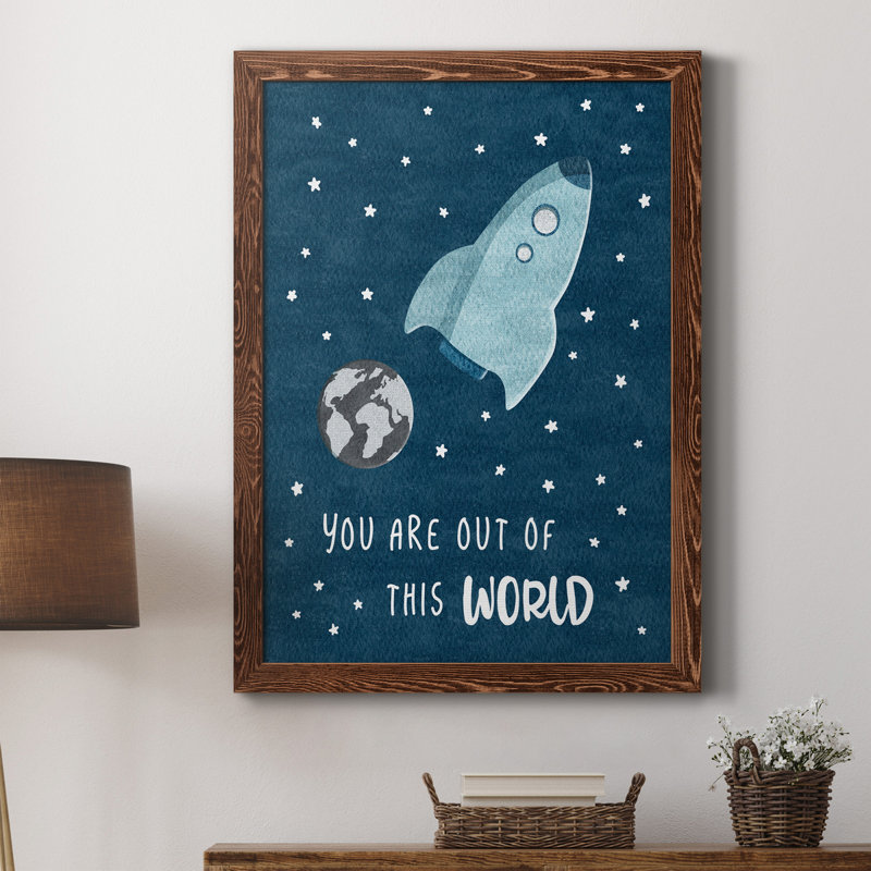 «Out Of This World», reproduction sur toile encadrée, H 31,5 po x l 23,5 po x P 1,5 po, Érable