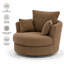 4 Seater Corduroy Sofa & Chaise-135004214