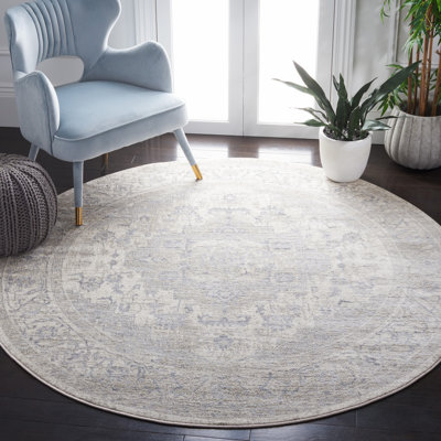 Aurich Oriental Ivory/Gray Area Rug