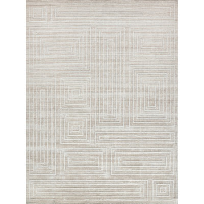 Castelli Handmade Wool Geometric Area Rug