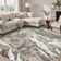 Galaxy Series Abrstract Black/Gray/Ivory/Beige Area Rug