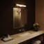 Luminaire de meuble-lavabo linéaire intégré en chrome poli à DEL 24 po Phase 6-130105090-127379916