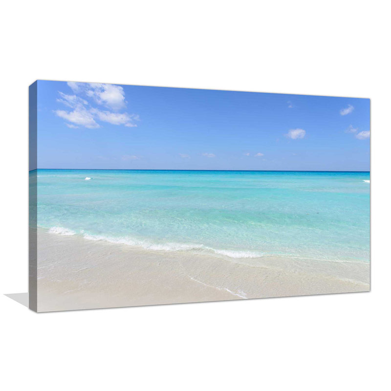 « tropical escapade ii », reproduction de photo sur toile tendue, H 24 po x l 40 po x P 1,5 po