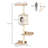 124.46cm H Cat Tree