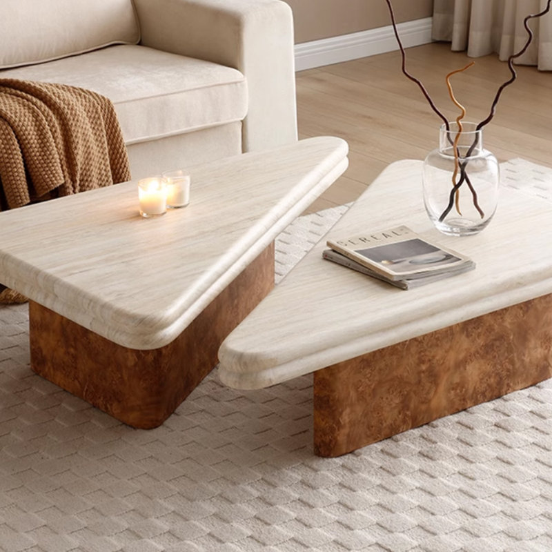 Table basse en pierre naturelle