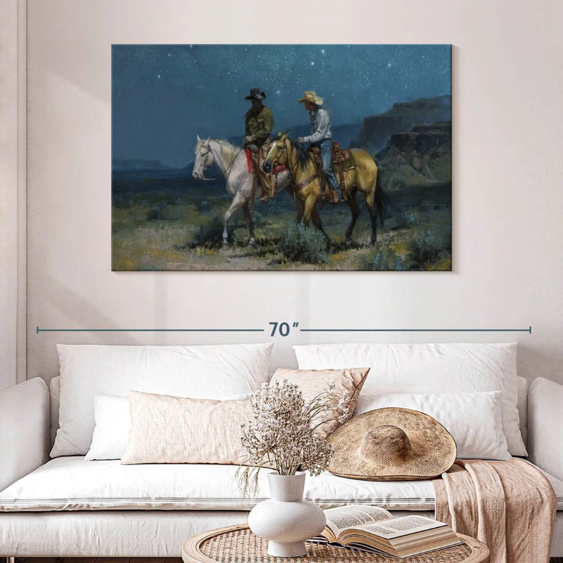 Lelar Night Riders, 32" H x 48" W