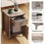 Table de chevet en bois massif Cloutier-1891450218-1929034608