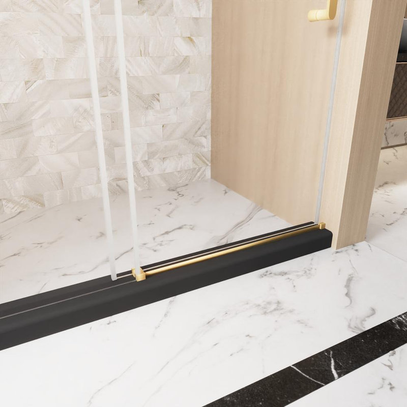 Frameless Single sliding shower door