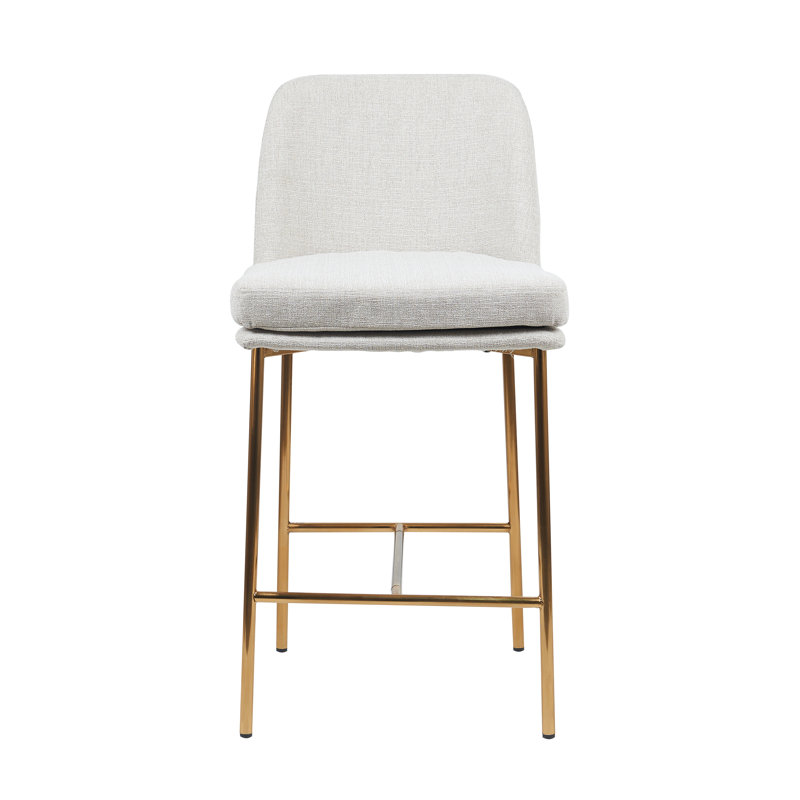 Tabourets de bar et de comptoir Jack Sheringham, Beige/or