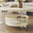 Modern simple cream style coffee table-105170504