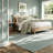 Breathable Cotton Bedding Sets Full Queen, Modern Sage Home Comfort