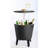 Keter 32 Qt. Cool Bar Cooler Outdoor Weather Resistant Patio Furniture 2 in 1 Pop Up Cocktail Side Table and Beverage Cooler Combo-28926748