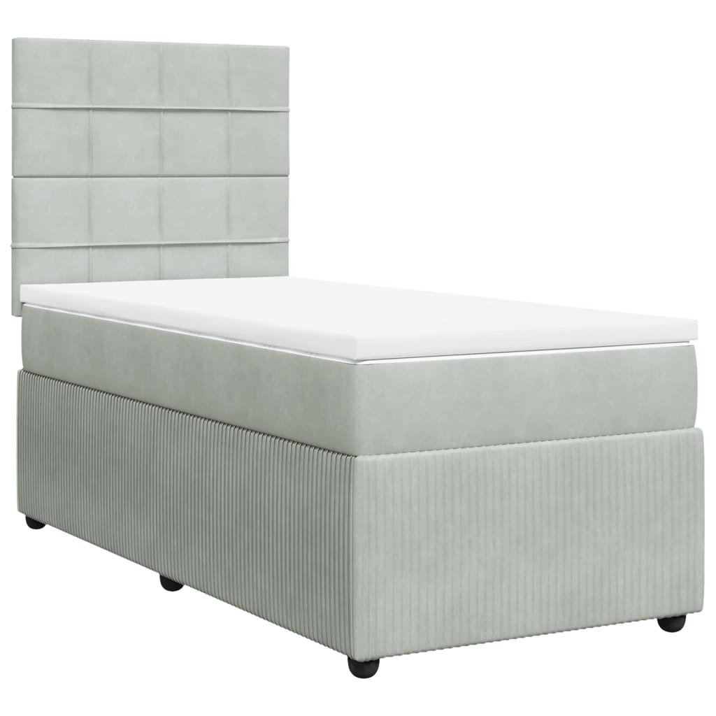 Boxspringbett Connar 120 x 190 cm mit Topper