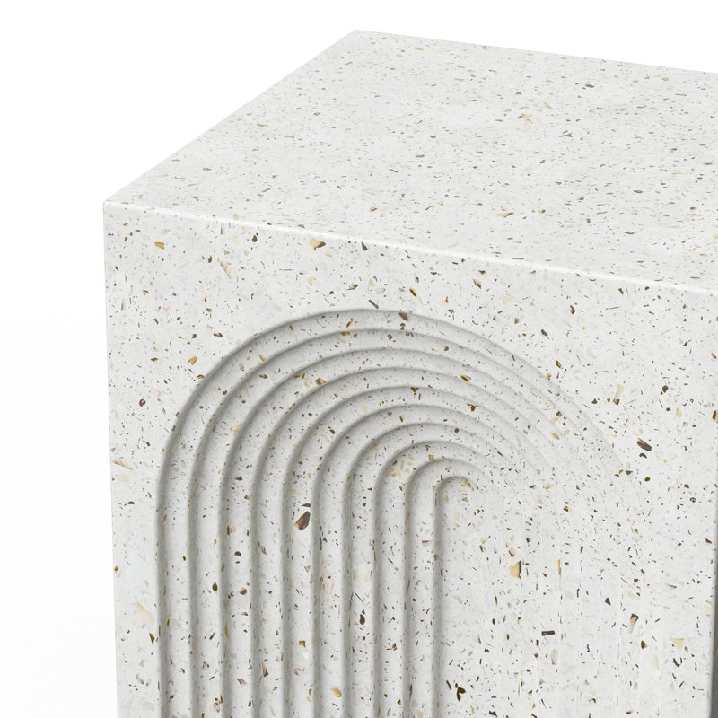 Mixx Garden Stool, Ivory
