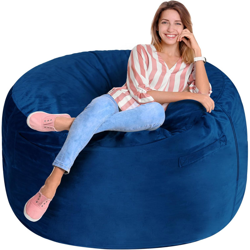 Bean Bag, 5ft, Blue