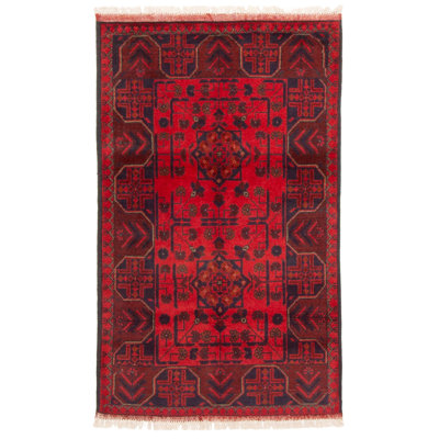 Siyeh Red Rug 2'6" x 4'2"