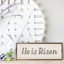 He Is Risen Gray