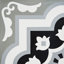 Taza 8" x 8" Cement Patterned Wall & Floor Tile