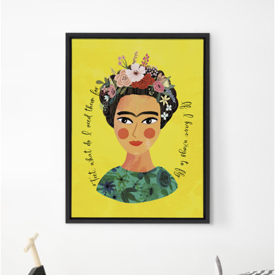 «MC 449 Frida» par Mia Charro, reproduction d'art sur toile encadrée