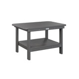Berlin Gardens Natural Seashell Rectangle Coffee Table