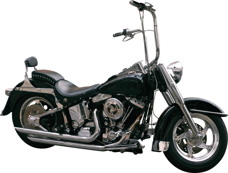 Motorcycle Non-Wall Damaging Wall Decal, 27" H x 36" W
