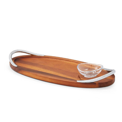Nambé Braid Serving Tray