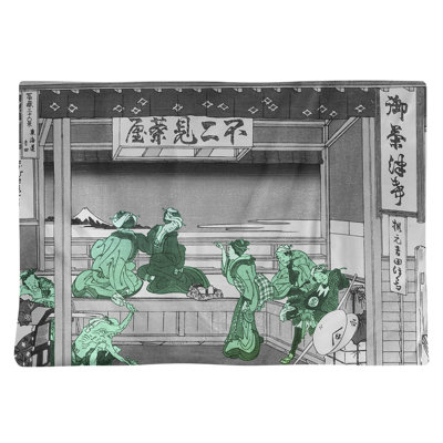 Katsushika Hokusai Cities & Maps Rectangle Placemat