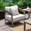 Chaise longue avec coussins Harmonti