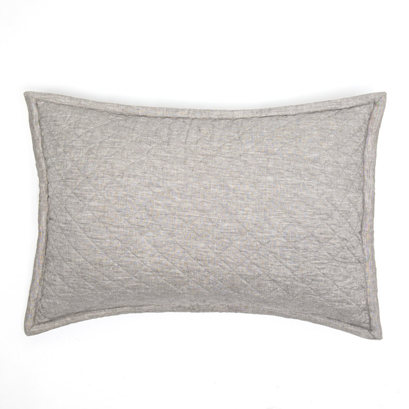 Derek Linen Sham, King, Seaglass