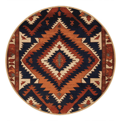 Machine Washable Persian Brown Area Rug