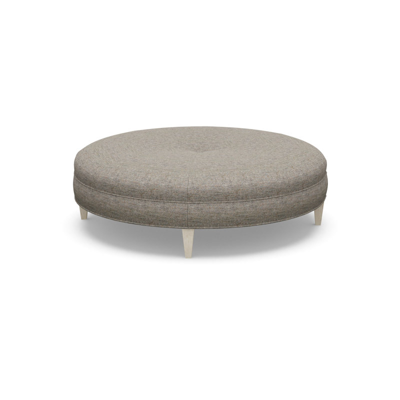Round Ottoman, 2243-80, Sandstone