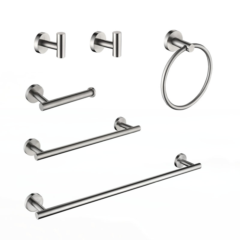 Porte-serviettes, Nickel brossé