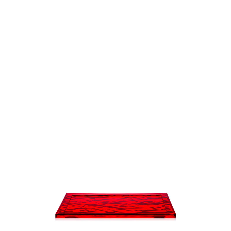 Dune Decorative Tray, 18.11" x 12.6", Pink