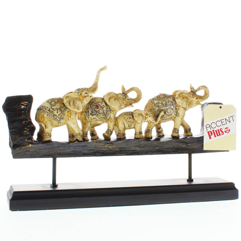 Figurine Maida Elephant Family