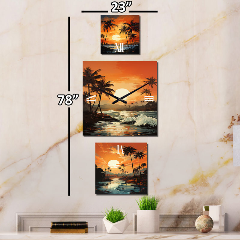 Ilwain Metal Wall Clock