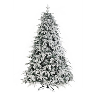 7' Lighted Pine Christmas Tree