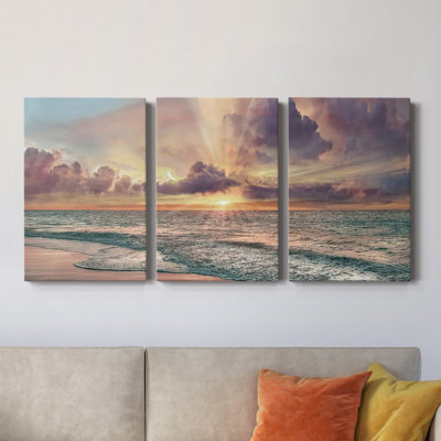 Copper Beach - Toile tendue avec châssis de qualité supérieure - Prêt à être accroché