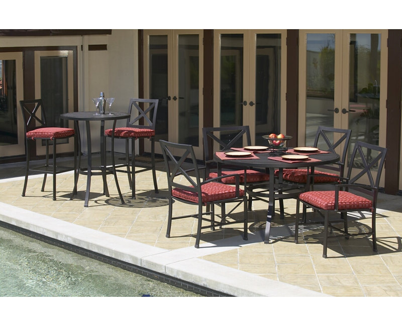 La Jolla Outdoor Round Bar Table