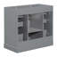 Meuble-lavabo 36 po sans lavabo, base d'armoire seulement, une armoire et six tiroirs-110447397