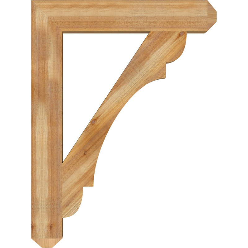Support pour scie rugueuse, l 6 po x P 36 po x H 48 po, Cèdre rouge de l'Ouest (brut), H 48 po x l 6 po x P 36 po